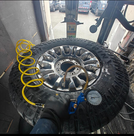 Full mobile tire service at your door step